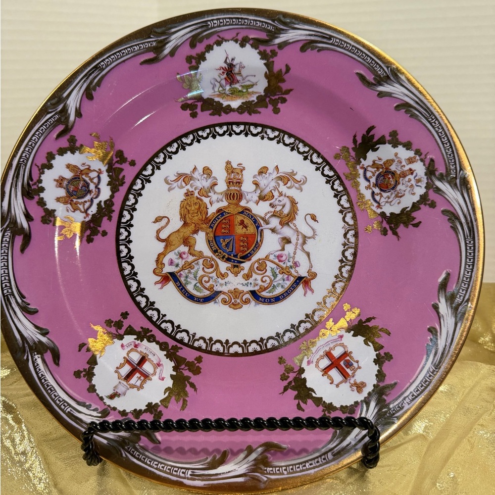 Commemorative Tin Metal Plate The Great Exhibition Plate The Royal Collection